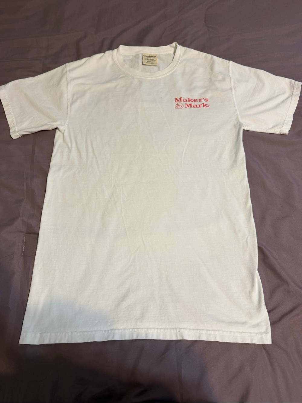 Makers Mark White Tee